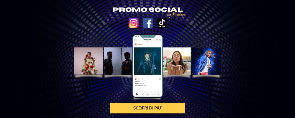 Promozione Social per artisti ed etichette