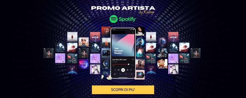 Promozione Spotify per artisti ed etichette