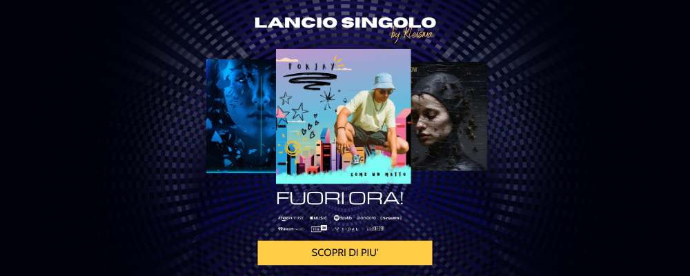 Lancio singolo musicale per artisti ed etichette